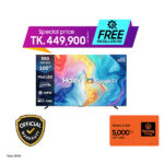 Haier 100 Inch Bezel-Less Mini LED Google TV (H100S90FUX)